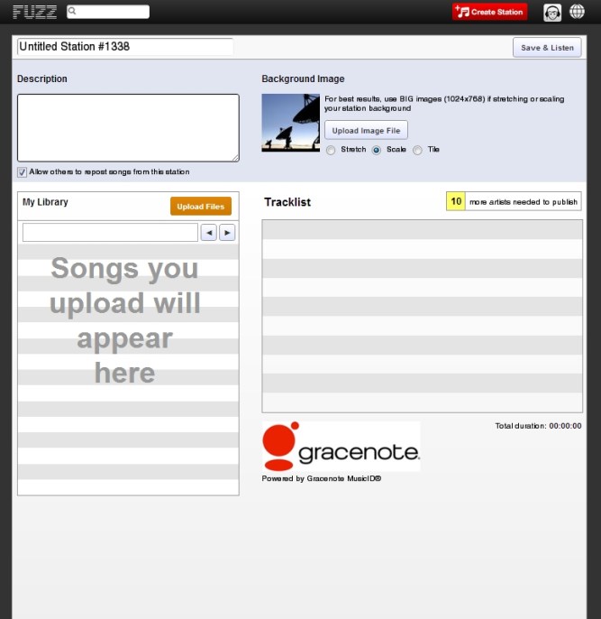 Fuzz [Creación de una estación]