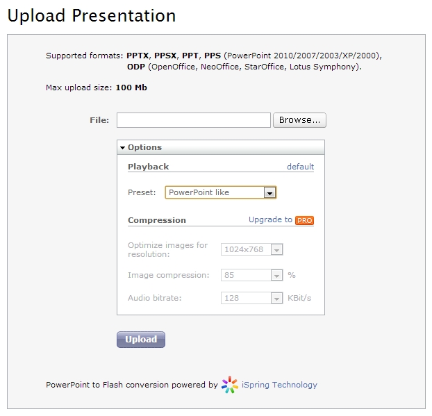 Slideboom [Cargar presentaciones]