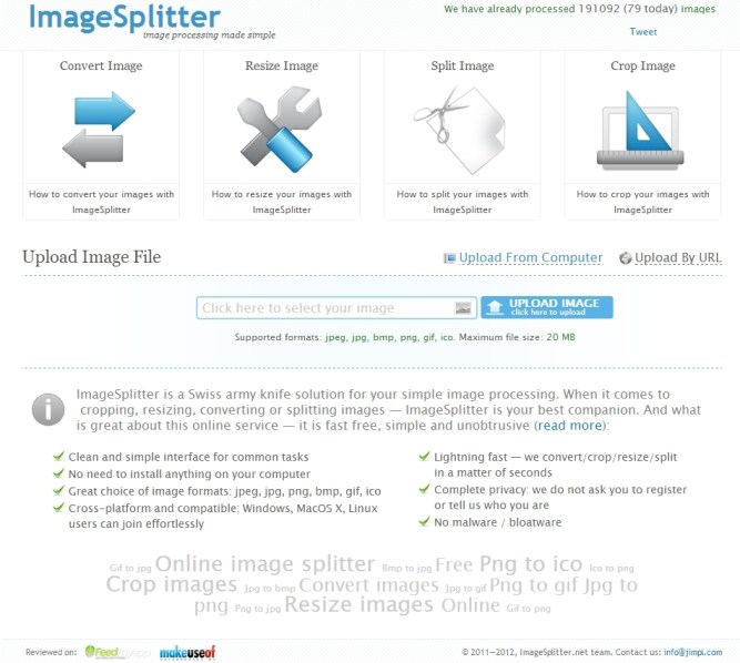 ImageSplitter [Pantalla principal]