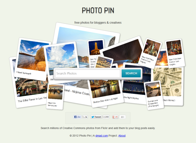 PhotoPin [Pantalla principal]