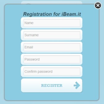 iBeam.it [Formulario inscripción]