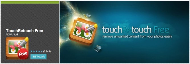TouchRetouch Free [Pantalla de descarga]