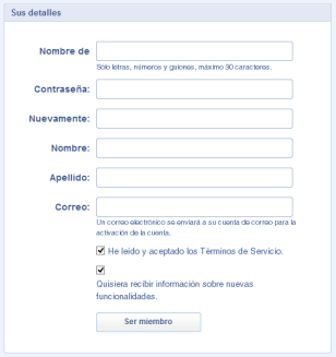 FindIcons [Formulario de registro]