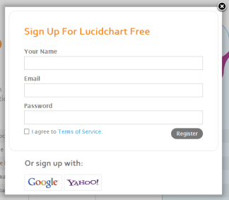 Lucidchart [Formulario de inscripción]