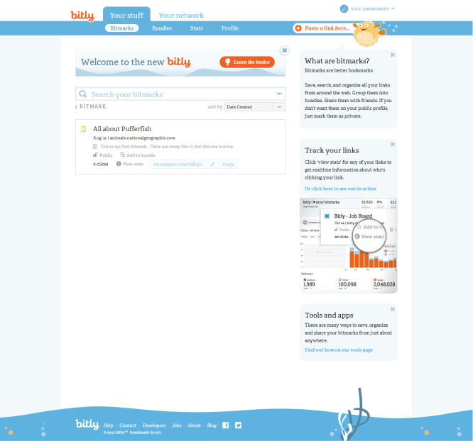 Bitly [Pantalla de edición]