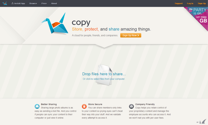 Copy [Pantalla principal]