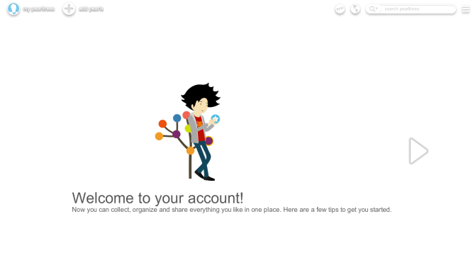 Pearltrees [Pantalla interna]