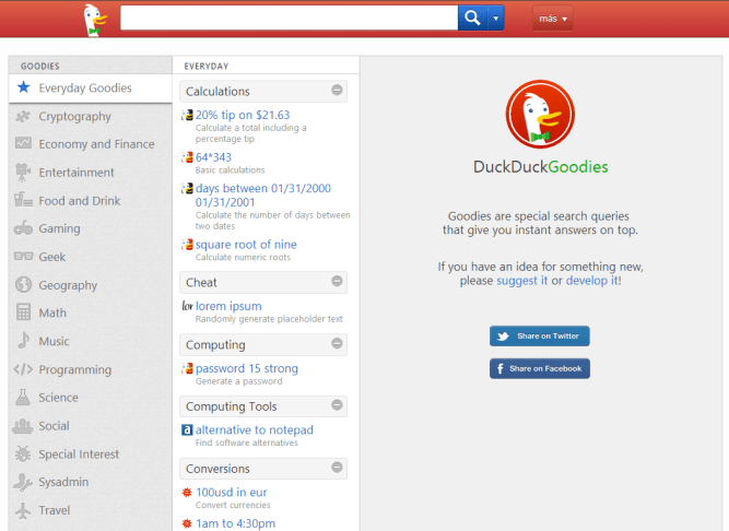 DuckDuckgo [Extras]