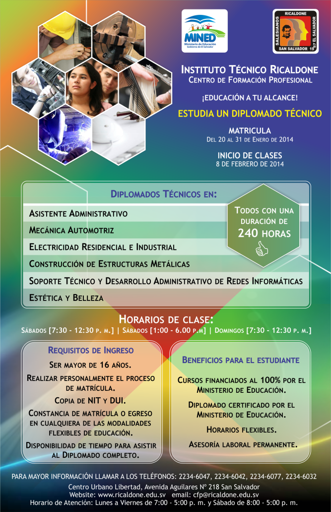 Volante Edúcame 2014