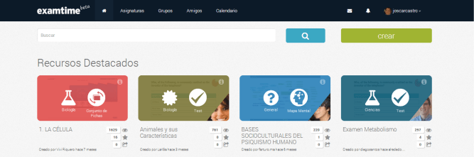 ExamTime [Pantalla inicial de edición 1]