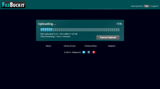 Filebuckit [Pantalla de carga1]