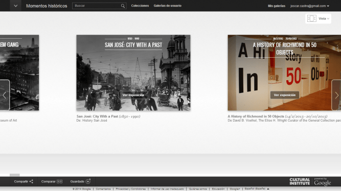 Google Momentos Históricos