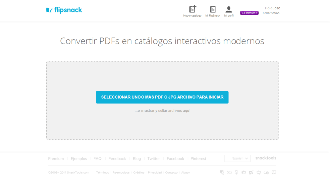 Flipsnack [Pantalla de carga]