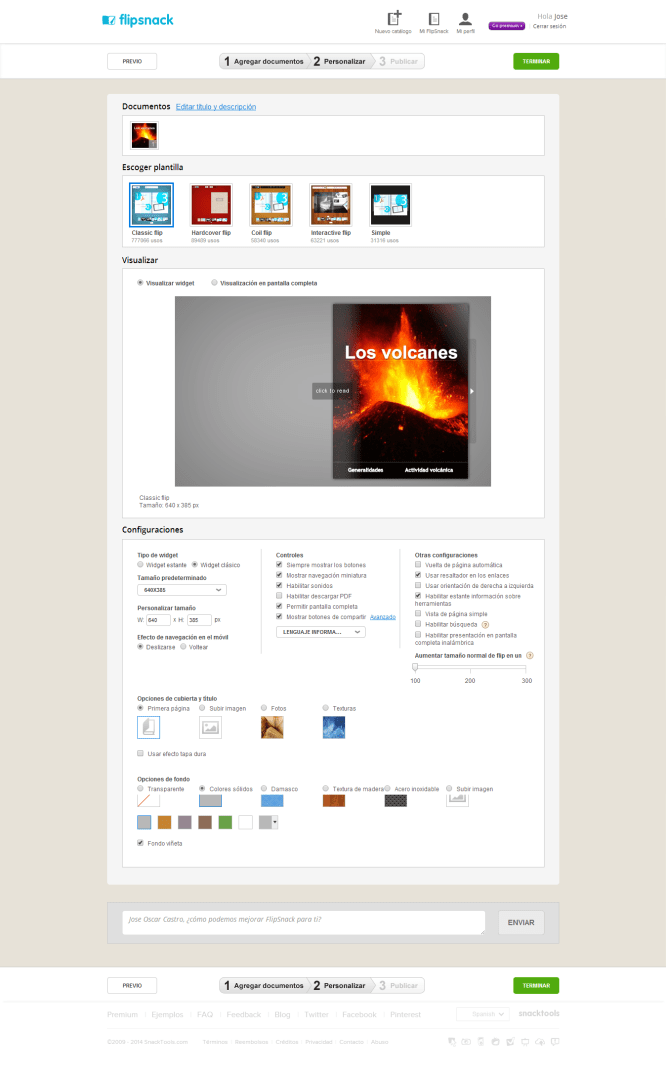 Flipsnack [Personalizar documento]