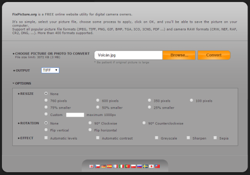 FixPicture [Carga de imágenes]