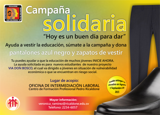 Afiche Campaña Solidaria